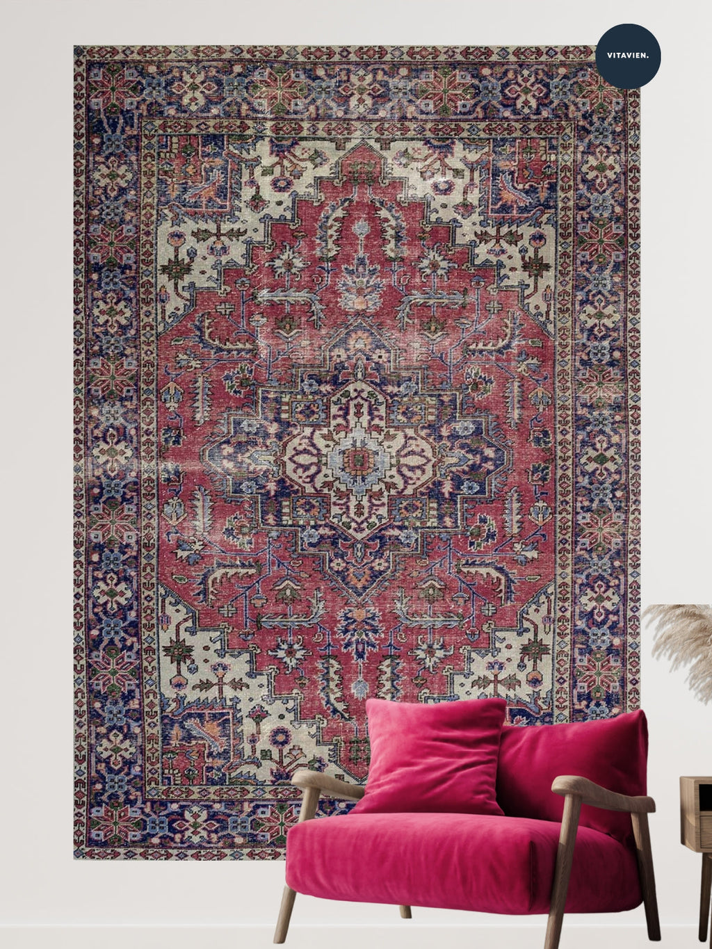 Vintage Teppich Rengin Vera