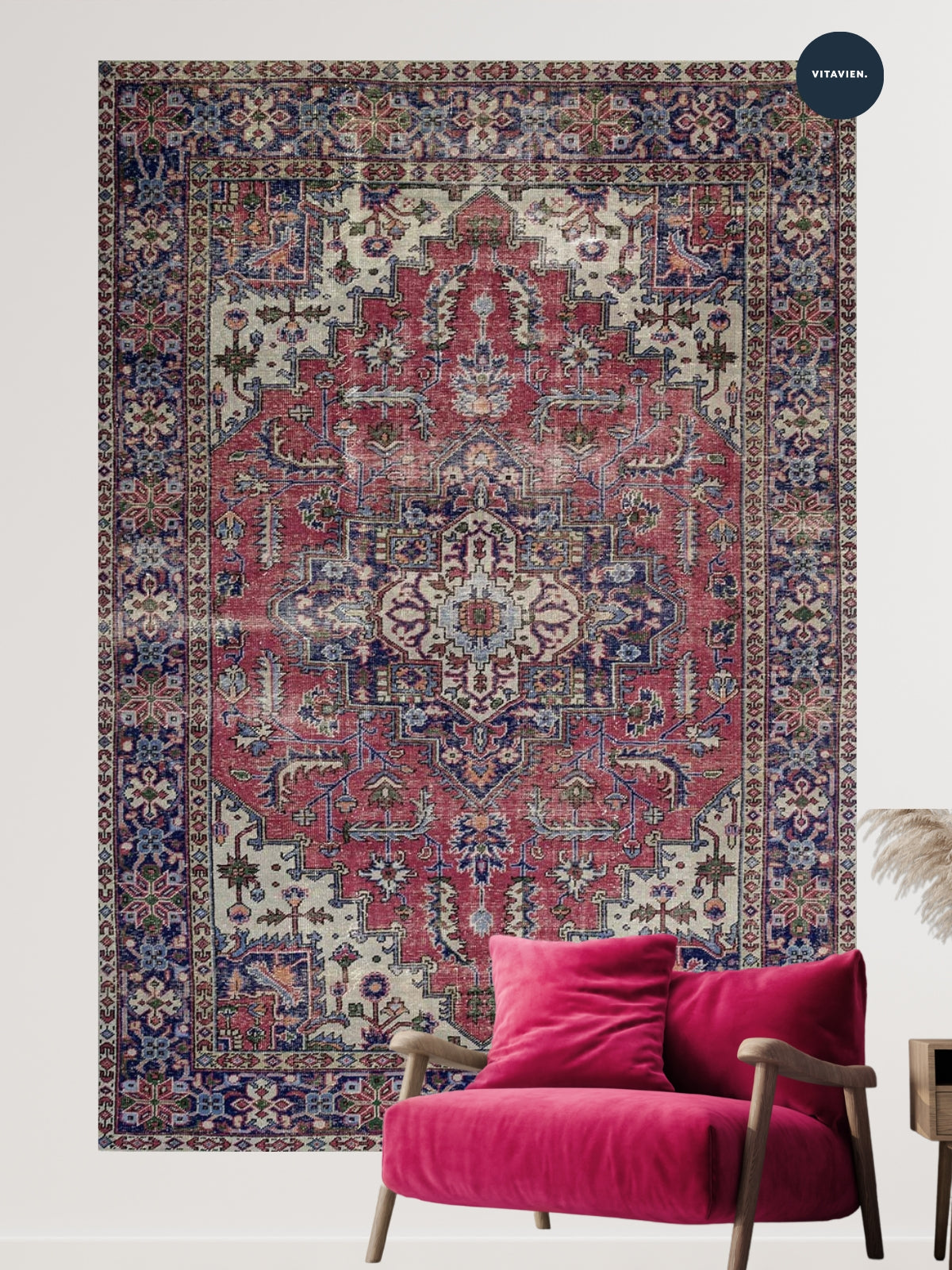 Vintage Teppich Rengin Vera