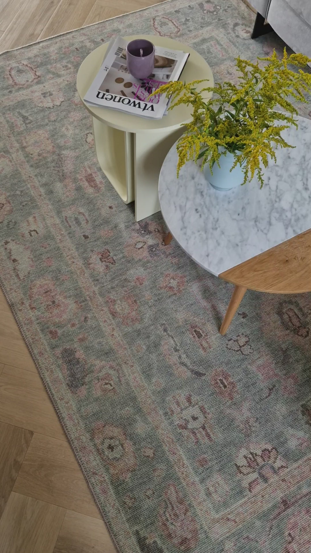 Vintage rug Dilan Lomé