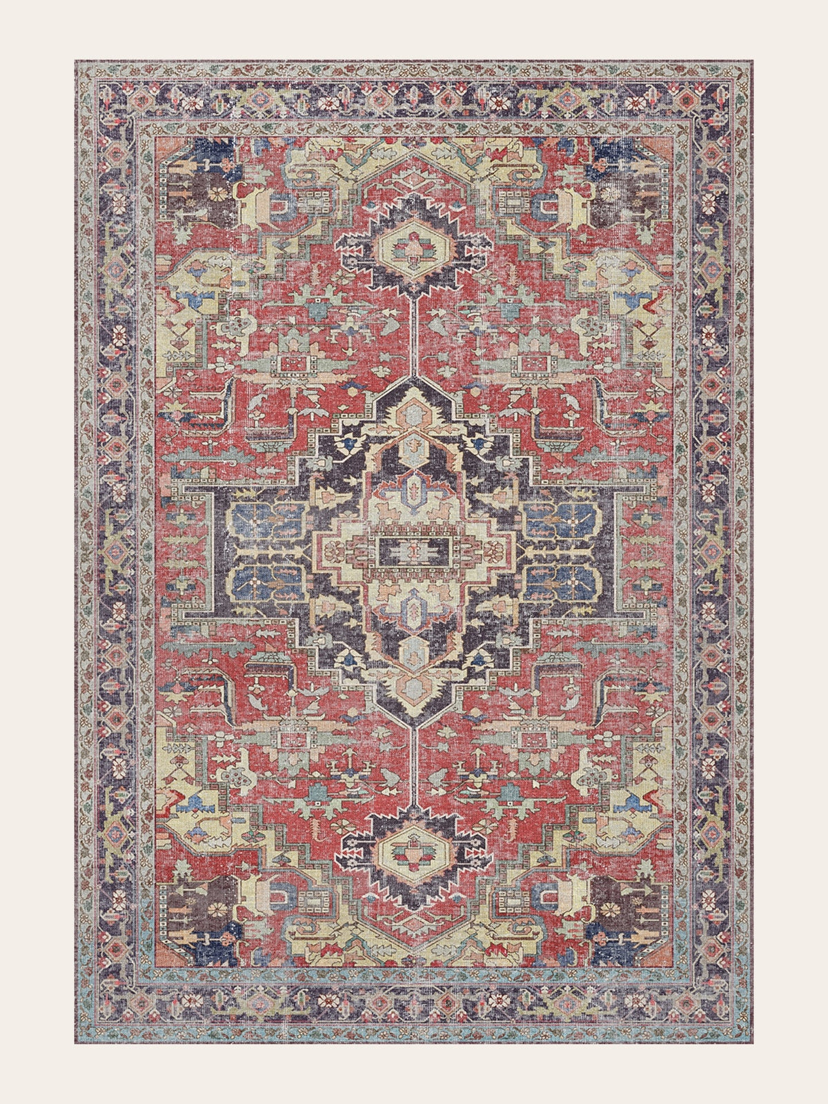 Vintage Teppich Refika Lomé